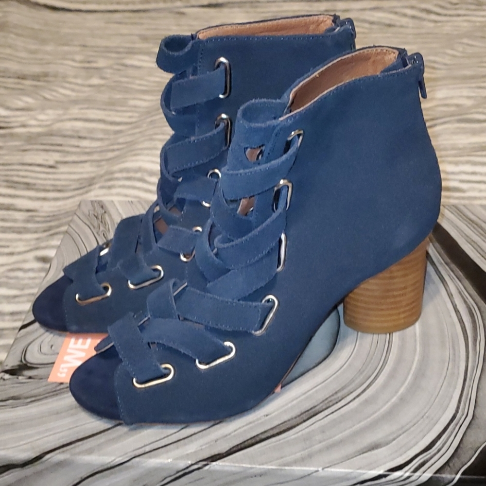 Jeffrey Campbell Salazar 2 Ankle Boot Sandals 6.5